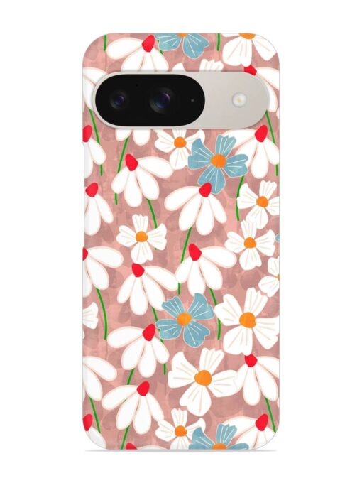 Abstract Petal Flowers Snap Case for Google Pixel 9