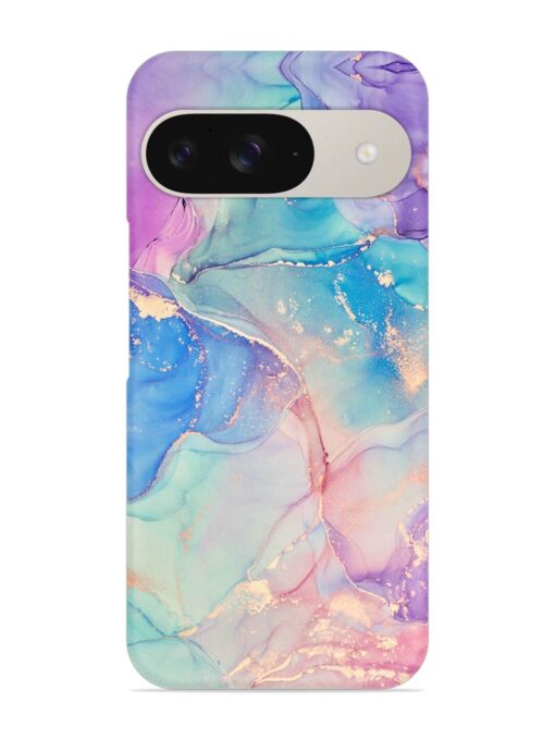 Alcohol Ink Colors Snap Case for Google Pixel 9