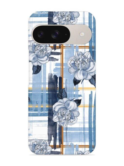 Watercolor Pattern Rose Snap Case for Google Pixel 9