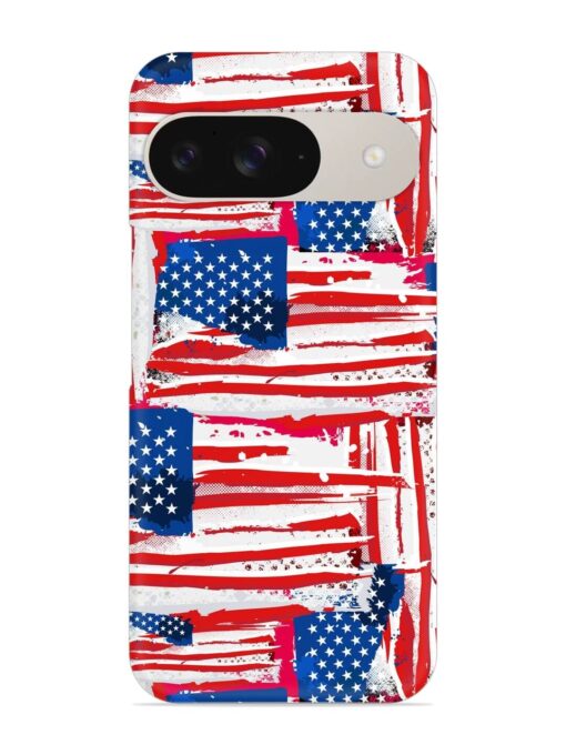 Usa Flag Seamless Snap Case for Google Pixel 9