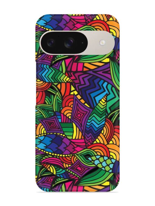 Abstract Multicolor Seamless Snap Case for Google Pixel 9