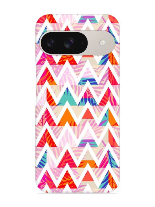 Abstract Triangle Background Snap Case for Google Pixel 9