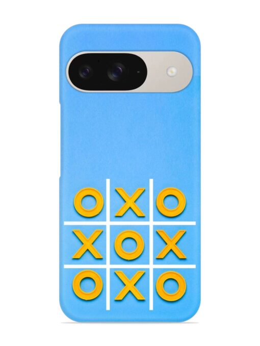 Yellow Plastic Crosses Snap Case for Google Pixel 9