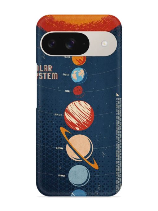 Solar System Vector Snap Case for Google Pixel 9