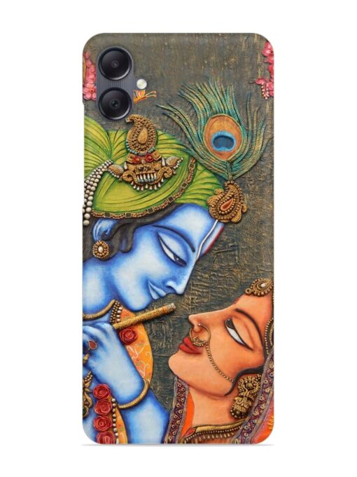 Lord Radha Krishna Flute Art Snap Case for Samsung Galaxy F05