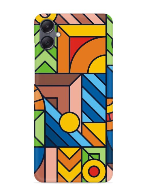 Colorful Geometric Snap Case for Samsung Galaxy F05