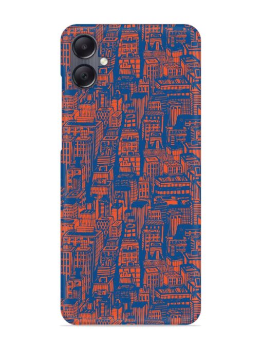 Hand Drawn Seamless Snap Case for Samsung Galaxy F05