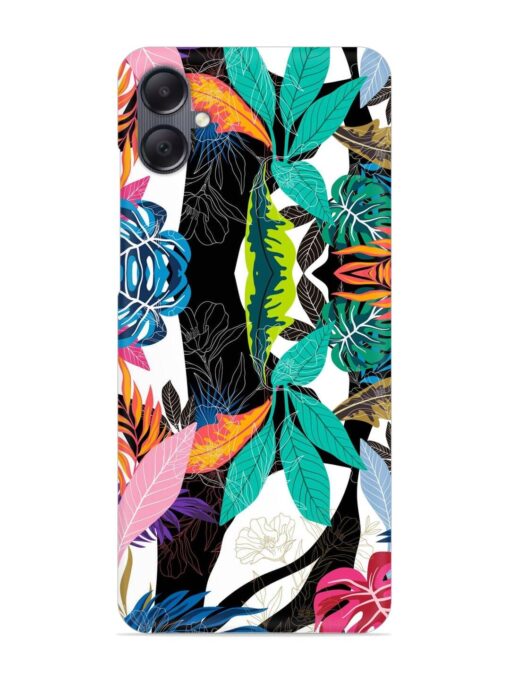 Floral Pattern Bright Snap Case for Samsung Galaxy F05