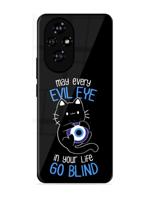 May every evil eye in your life go blind Glossy Metal Phone Cover for Honor 200 (5G)