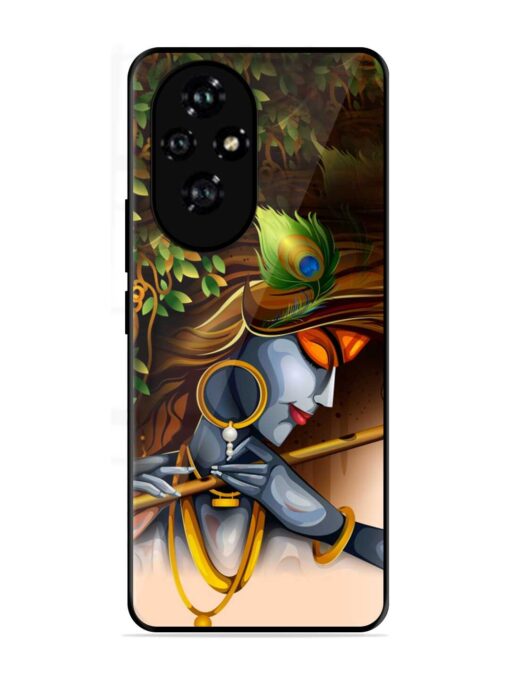 Krishna Glossy Metal Phone Cover for Honor 200 (5G)