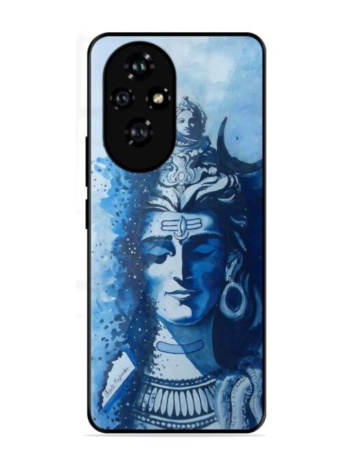 Shiv Art Glossy Metal Phone Cover for Honor 200 (5G)