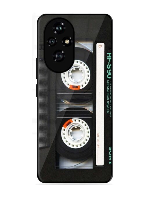 Sony Hf-S90 Cassette Glossy Metal Phone Cover for Honor 200 (5G)