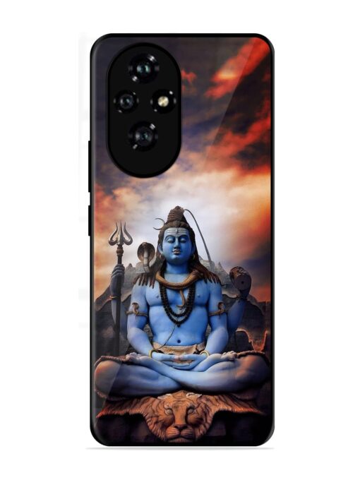 Jai Jai Shiv Glossy Metal Phone Cover for Honor 200 (5G)