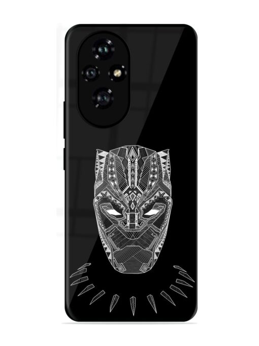 Fictional Art Glossy Metal Phone Cover for Honor 200 (5G)