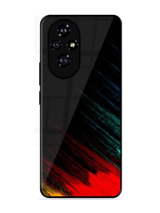 Color Pattern Glossy Metal Phone Cover for Honor 200 (5G)