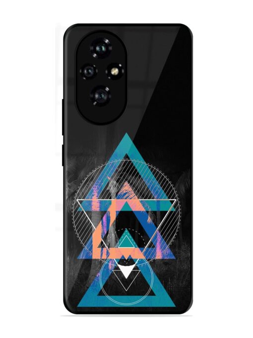 Indie Cross Glossy Metal Phone Cover for Honor 200 (5G)