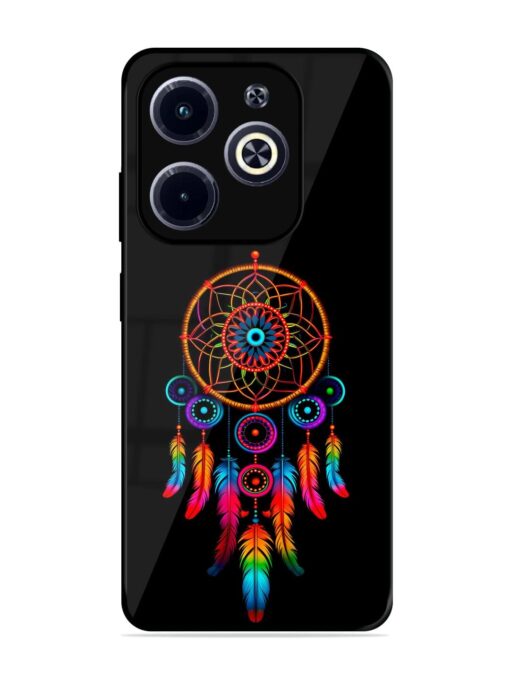 Dreamcatcher Glossy Metal Phone Cover for Infinix Hot 40I