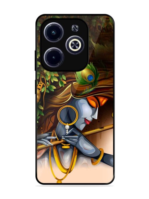 Krishna Glossy Metal Phone Cover for Infinix Hot 40I