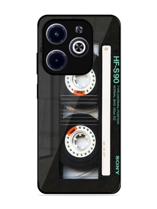 Sony Hf-S90 Cassette Glossy Metal Phone Cover for Infinix Hot 40I