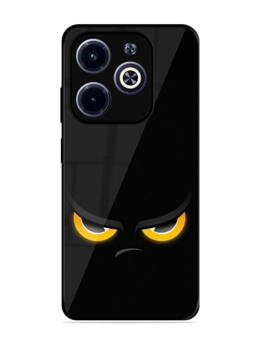 Scary Yellow Eye Glossy Metal TPU Phone Cover for Infinix Hot 40I