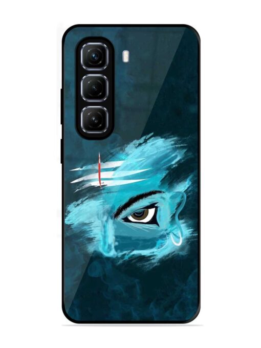 Lord Shiva Glossy Metal Phone Cover for Infinix Hot 50 (5G)