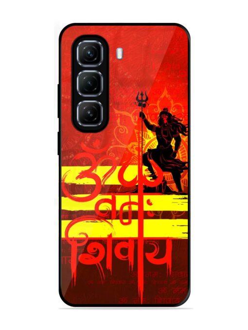 Illustration Lord Shiva Glossy Metal TPU Phone Cover for Infinix Hot 50 (5G)