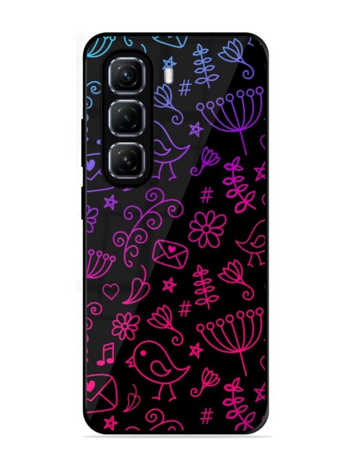 Cool Girly Glossy Metal Phone Cover for Infinix Hot 50 (5G)