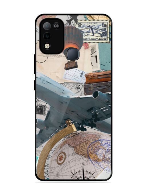 Adventure Awaits Glossy Metal Phone Cover for Infinix Smart 5