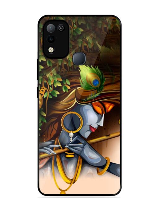 Krishna Glossy Metal Phone Cover for Infinix Smart 5