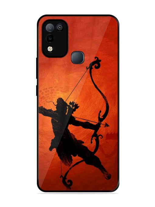 Illustration Lord Rama Glossy Metal Phone Cover for Infinix Smart 5