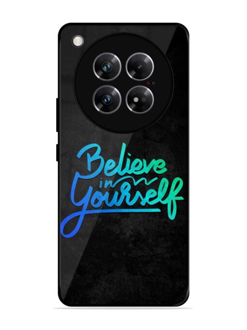 Believe In Yourself Glossy Metal Phone Cover for Infinix Zero 40 (5G)