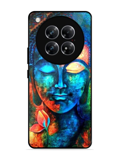 Buddha Painting Glossy Metal Phone Cover for Infinix Zero 40 (5G)