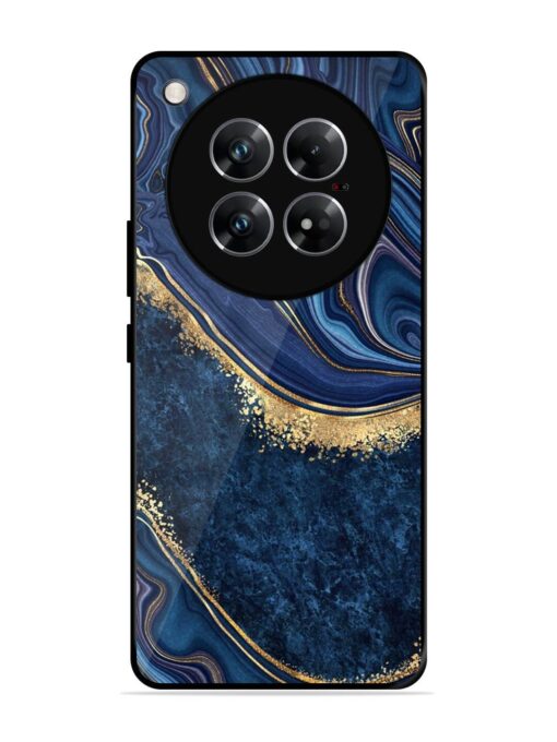 Abstract Background Blue Glossy Metal TPU Phone Cover for Infinix Zero 40 (5G)