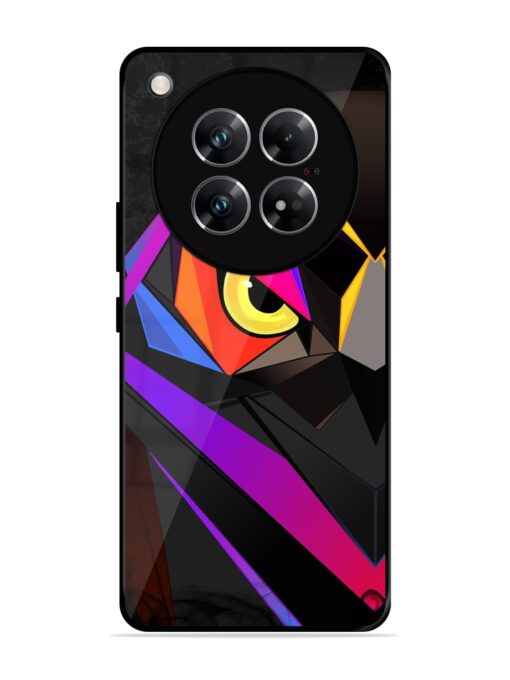 Wpap Owl Glossy Metal Phone Cover for Infinix Zero 40 (5G)