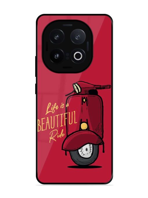 Life Is Beautiful Rides Glossy Metal Phone Cover for Iqoo 13 (5G)