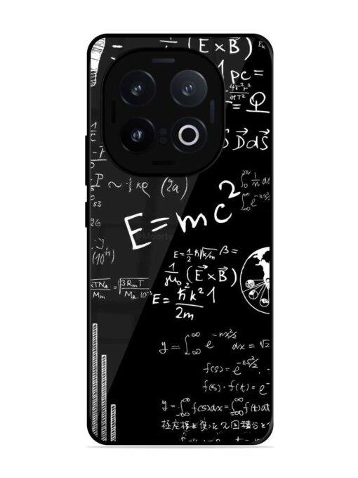 E=Mc2 Mass?Energy Equivalence Glossy Metal Phone Cover for Iqoo 13 (5G)