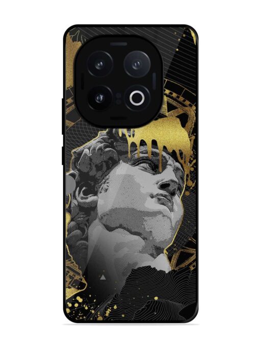 Roman Face Glossy Metal Phone Cover for Iqoo 13 (5G)