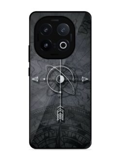 Lighting Cross Glossy Metal Phone Cover for Iqoo 13 (5G)