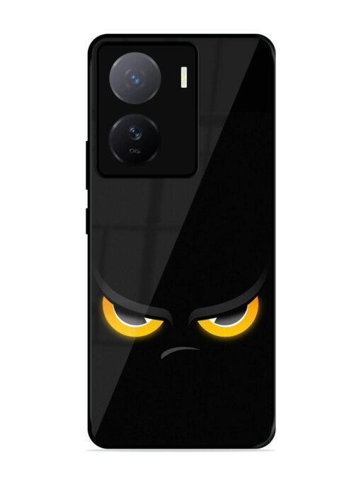 Scary Yellow Eye Glossy Metal TPU Phone Cover for Iqoo Z7 (5G)