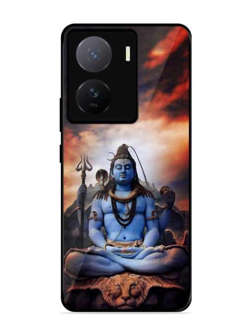 Jai Jai Shiv Glossy Metal Phone Cover for Iqoo Z7 (5G)