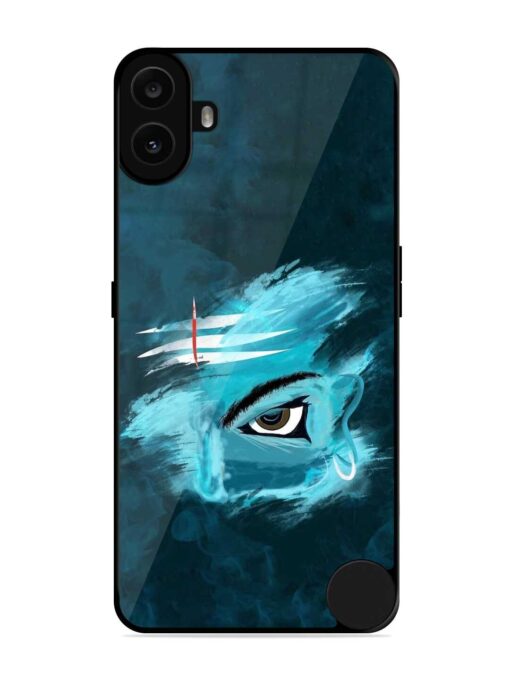 Lord Shiva Glossy Metal Phone Cover for Nothing CMF Phone 1