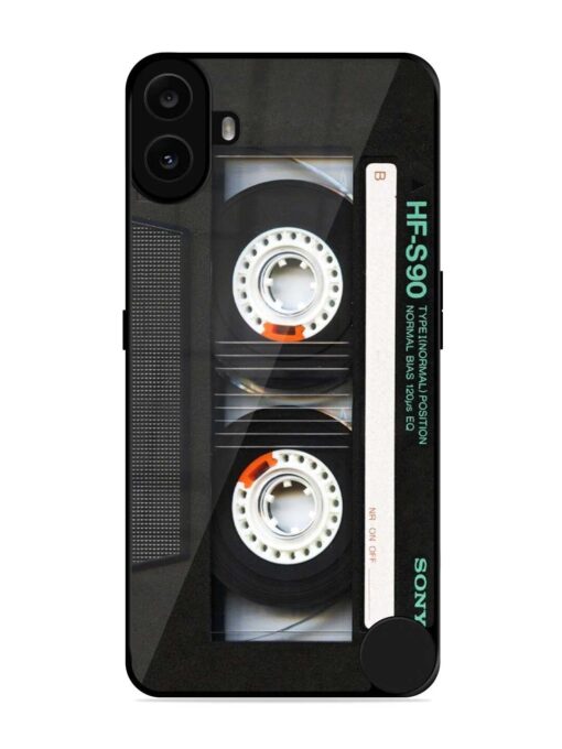 Sony Hf-S90 Cassette Glossy Metal Phone Cover for Nothing CMF Phone 1