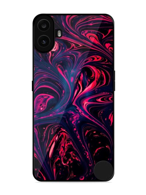 Abstract Background Glossy Metal Phone Cover for Nothing CMF Phone 1