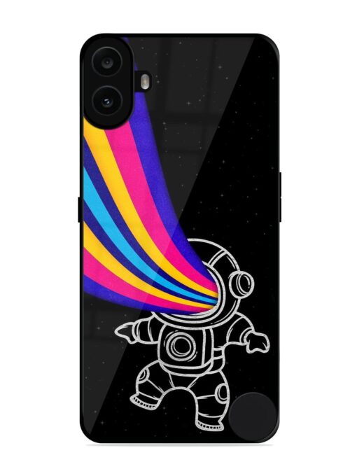 Astronaut Glossy Metal TPU Phone Cover for Nothing CMF Phone 1