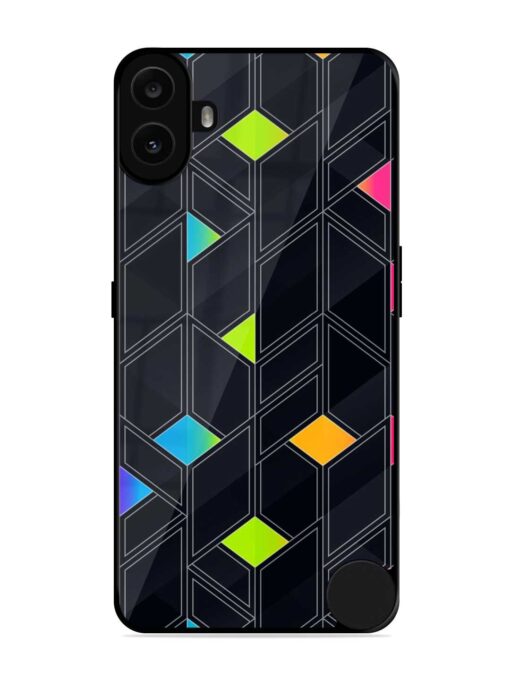 Abstract Mosaic Seamless Glossy Metal Phone Cover for Nothing CMF Phone 1