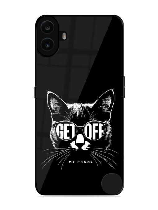 Get Off Glossy Metal TPU Phone Cover for Nothing CMF Phone 1