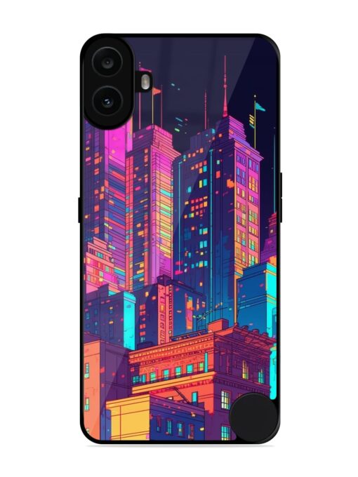 City View Glossy Metal Phone Cover for Nothing CMF Phone 1