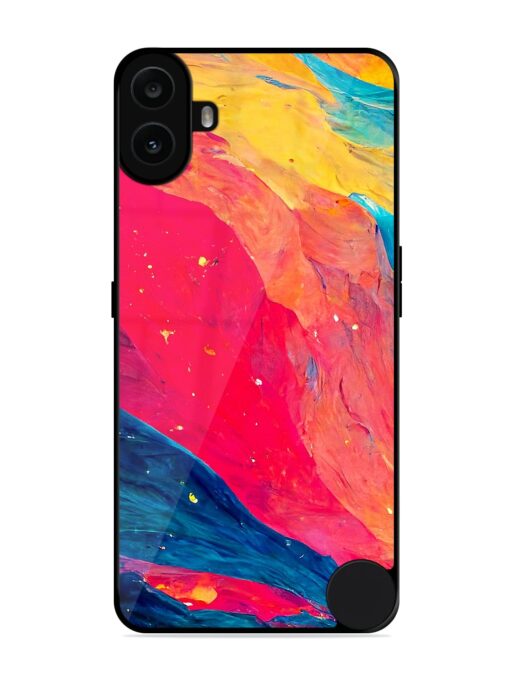 Starry Night Glossy Metal Phone Cover for Nothing CMF Phone 1