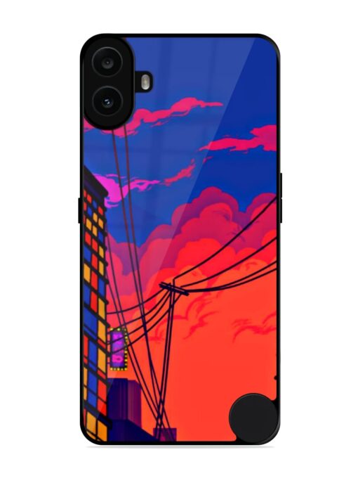 Sky At Morning Glossy Metal Phone Cover for Nothing CMF Phone 1