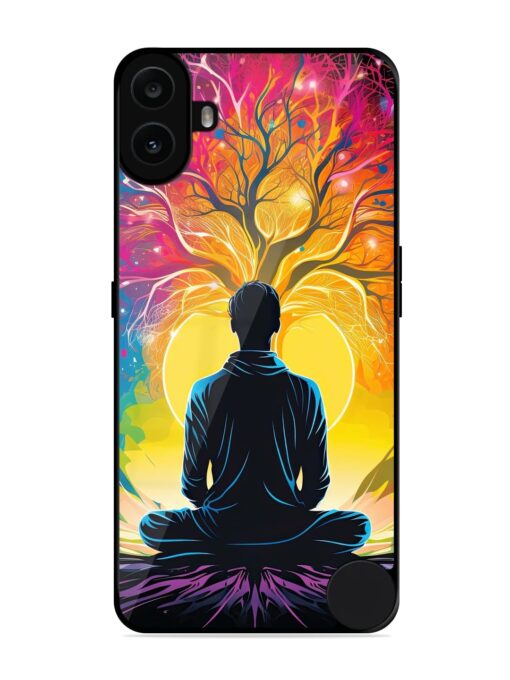 Mind Colourful Glossy Metal Phone Cover for Nothing CMF Phone 1